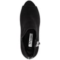 thumbnail image 4 of Nina Womens Mirela Fabric Open Toe Ankle Fashion Boots, Black, Size 8.0, 4 of 4