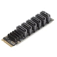 thumbnail image 1 of M.2 To SATA3.0 Adapter Card, M.2 PCIE To  Adapter Card Stable Performance  For Desktop, 1 of 8