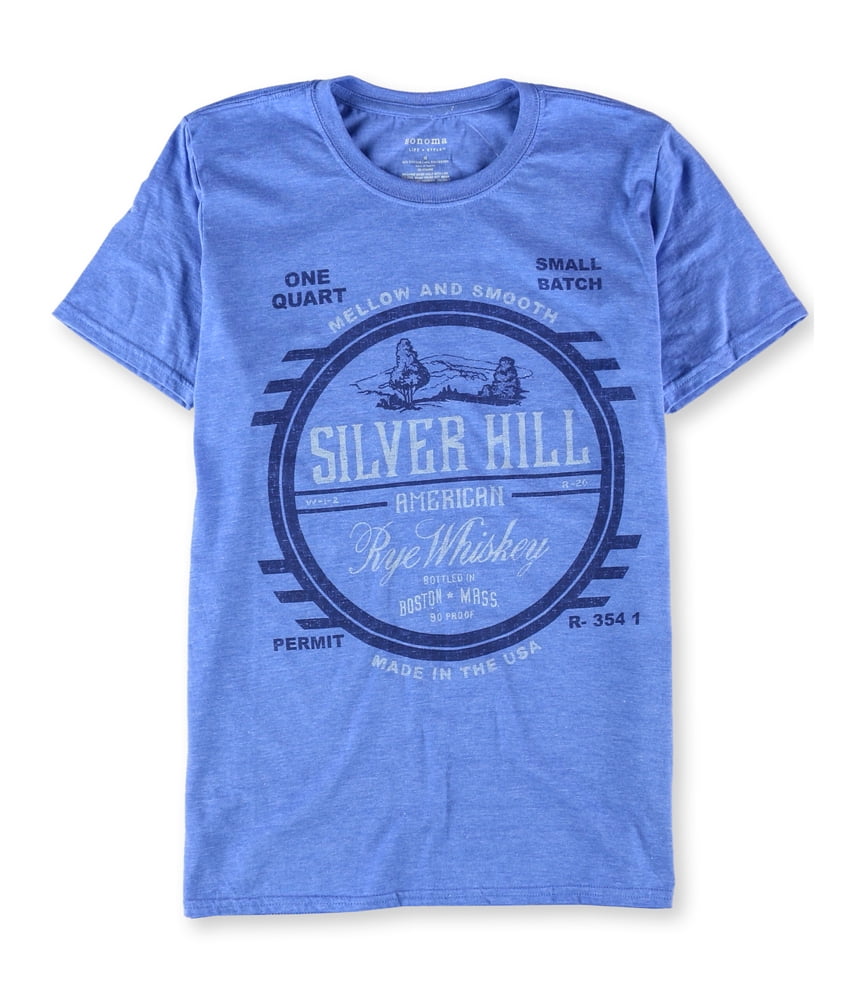 Silver Hill Rye Whiskey Graphic T-Shirt 