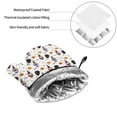 thumbnail image 6 of Honeii Halloween Gnome Pattern Oven Mitts and Pot Holders, Silicone Oven Gloves,500 F Heat Resistant Oven Mitts Sets, 4PCS, 6 of 6
