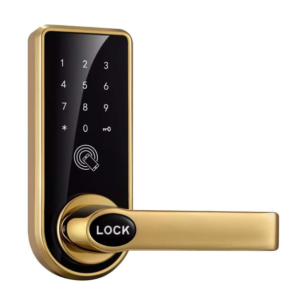 Touch key best sale door locks