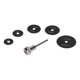 thumbnail image 5 of Circular saw blade electric saw blade saw wheel kit circular saw blade set 6Pcs Circular Saw Blade Electric High Speed Steel Wheel Set Kit for Metal Wood Plastic Black ANGGREK Otros, 5 of 8