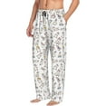thumbnail image 6 of Haiem Funny goose birds Pattern Men's Pajama Pants Ultra Lightweight Pjs Bottoms Sleepwear Bottom Pants With Pocket Drawstring-Large, 6 of 6