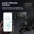 thumbnail image 6 of VIVOSUN AeroWave E6 Gen2, Grow Tent Clip Fan 6”, EC Motor, Smart Control, Powerful Oscillating Fan, Local Timer, Weatherproof IP54, for Hydroponics Circulation Cooling, Black, 6 of 9