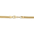 thumbnail image 3 of Primal Gold 14 Karat Yellow Gold 3.7mm Semi-solid Franco Chain, 3 of 5