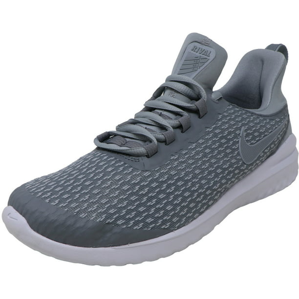 Nike Men's Stealth / Wolf Grey White Ankle-High Fabric Running - 11M - Walmart.com