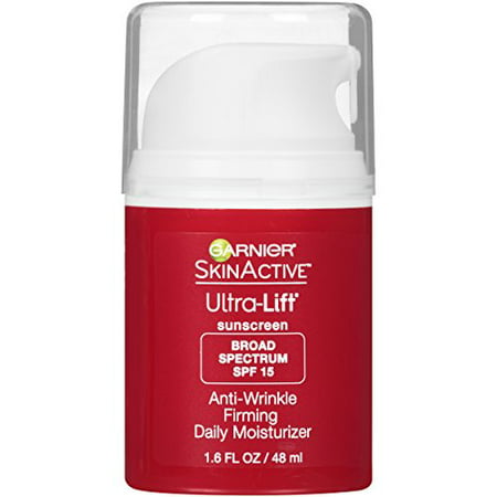 Garnier SkinActive Ultra-Lift Anti-Aging Face Moisturizer SPF 15,  1.6 fl. (Best Spf Moisturizer For Acne Prone Skin)