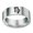 Virgin, variant on Stainless Steel Zodiac Constellation Rings, 8mm Wide, 2mm Thick, Celestial Jewelry for Women and Men