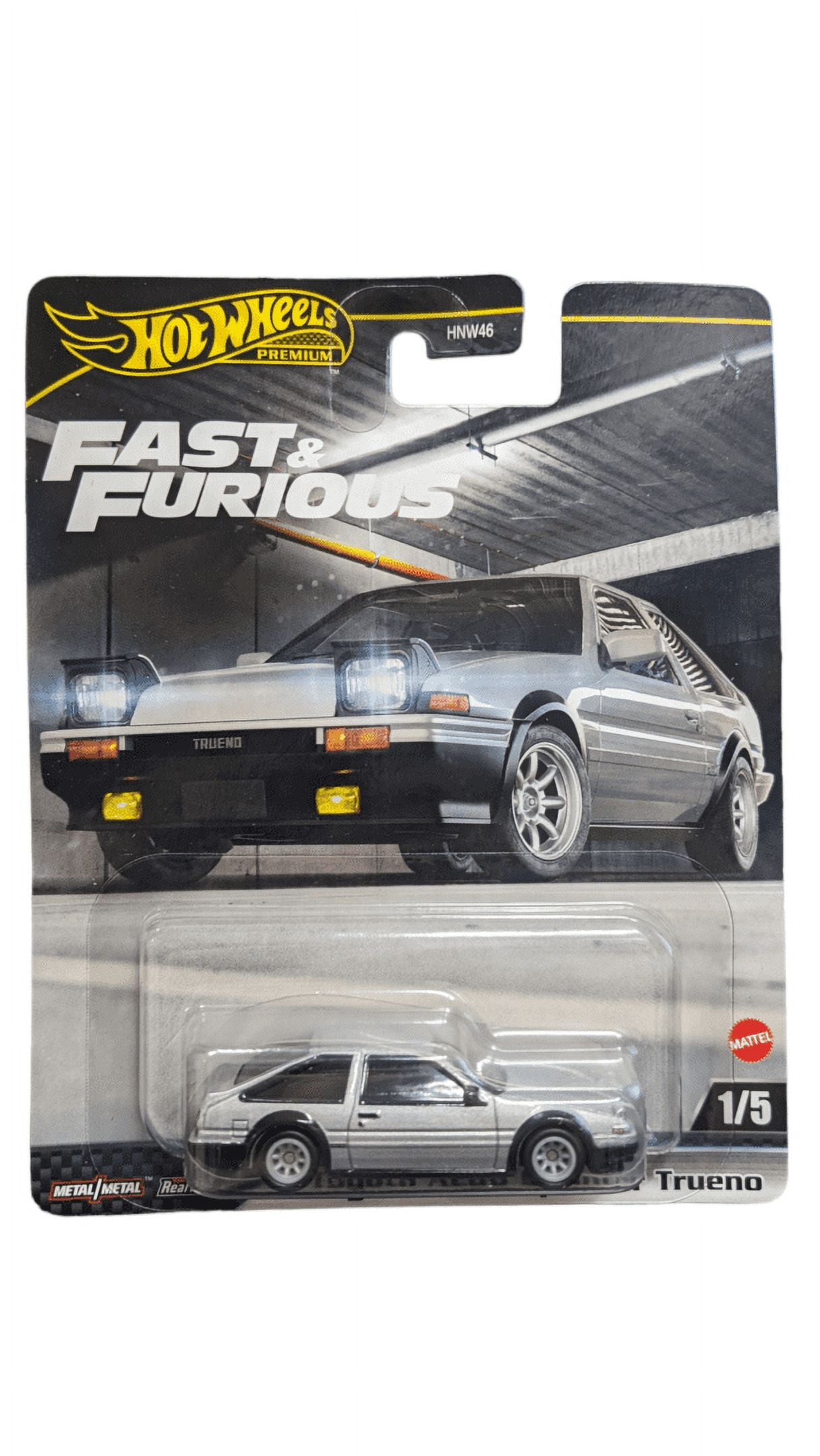 Hot Wheels HW Workshop (2013) Zamac Toyota AE-86 Corolla Silver