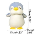 thumbnail image 2 of Mikilon Penguin Stuffed Animals Toys Cute Penguin Plush Doll Play Toys Kawaii Penguin Throw Pillow Christmas Birthday Gift Toys for Girls Boys 3-6 Years - 9.1", 2 of 6