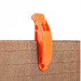 thumbnail image 2 of Newly Upgraded Version Durable Lightweight Non-corrosivePortable Outdoor Survival Rescue Emergency Plastic Loud Whistle With built in Clip Orange, 2 of 9