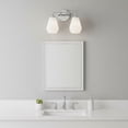thumbnail image 6 of 85502CM Lark Gio - 20W 2 LED Bath Vanity-10.25 Inches Tall and 14.75 Inches Wide-Chrome Finish, 6 of 19