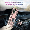 thumbnail image 5 of 3in1 Case Bundle for Apple iPhone 12 Pro, iPhone 12 Heavy Duty Case with Built-in Kickstand, Dual Layer Protection with 2 Clear Screen Protectors, Sturdy Case for Apple iPhone 12 Pro, iPhone 12, Pink, 5 of 7
