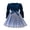 Blue, variant on LNMQLPDBS Tulle Gown Girls Dresses Size 10-12 Red Dress for Girls Baby Christmas Clothes 4t Winter Clothes Girl Kids Christmas Size 6 Girls Clothes, Blue 3-4 Years