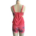 thumbnail image 4 of Vintage Print Tankini Women 2 Pieces Swimsuits with Shorts Flowy Bathing Suits, 4 of 8