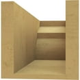 thumbnail image 4 of Ekena Millwork 6"W x 6"H x 16"L Monterey Woodgrain TimberThane Rafter Tail, Primed Tan, 4 of 6
