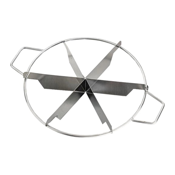 Household Stainless Steel Pizza Cutter with Handle Rustproof Cake Slicer Tool for Family Gatherings and Parties