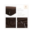 thumbnail image 4 of Juego de Sábanas Queen Size 2800 Hilos Extra Suave Premium Textura Rayada Soft Nature, 4 of 5