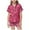 Hot Pink, variant on Girls Clothes Kids Diy Coloring Short Sleeve Top and Shorts Comfy Loungewear Girls Spring Outfits Beige 2-3 Years