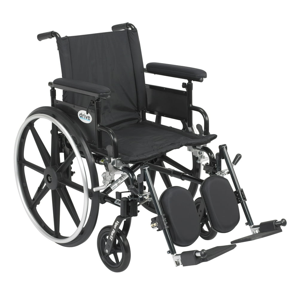 Drive Medical Viper Plus Gt Wheelchair With Flip Back Removable