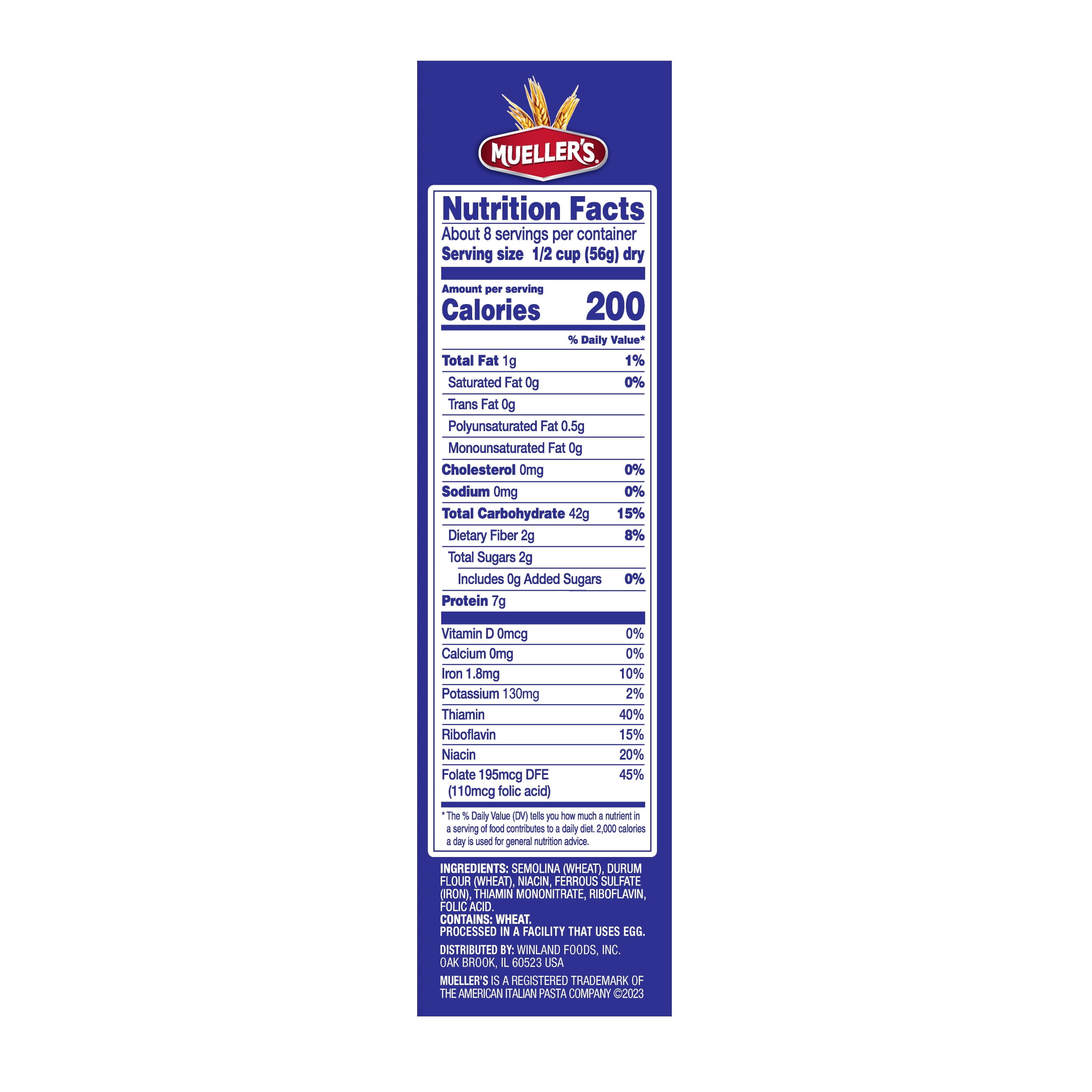 (2 pack) Mueller's Elbows, 16 oz