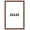Brown, variant on 22x32 Gold Modern Bamboo Picture Frame - UV Acrylic, Foam Board Backing, Hanging Hardware