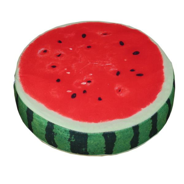 Almohada 3D Almohada decorativa Fruta Almohada de espuma para sofá de coche Oficina en hogar Forma