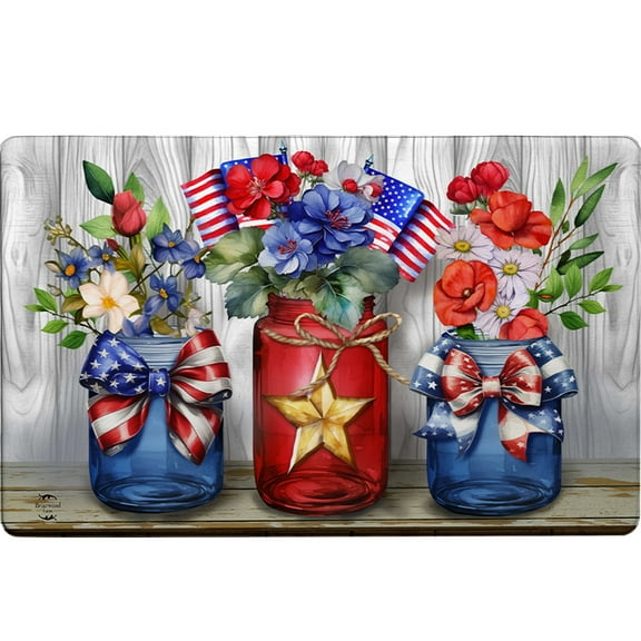 Briarwood Lane American Flowers Comfort Mat