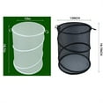 thumbnail image 2 of 4 Pack Plant Covers, Garden Mesh Barriers To Protect Against Animals Like Deer Rabbits Chickens, 19.7"H X 13"D Insect Guard with Steel Frame for Seedlings Potted Flowers, 2 of 4