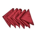 thumbnail image 2 of 5-Pack Set Men's Solid Color Pocket Square Handkerchief, 2 of 4