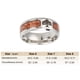 thumbnail image 3 of Minnieouse Unisex Bang Ring Acero inoxidable Estética Boda Banquete Joyería de moda Oficina Marido Regalo personalizado Tamaño 8 Type3 NO3 Minnieouse AP009767-03, 3 of 6