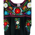 thumbnail image 2 of Leos Imports Mexican Dress Puebla (Medium, Black), 2 of 4