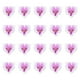 thumbnail image 1 of Vorcool 20pcs 9cm mariposas artificiales orquídeas de seda cabezas de flores realistas para la decoración de bodas en el hogar, 1 of 7