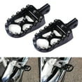 thumbnail image 3 of Langgg Motorcycle Front Driver Footrests Footpegs for XL883 2007-2010 Black, 3 of 8