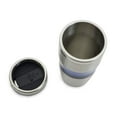 thumbnail image 2 of ImpecGear 16Oz Double Wall Stainless Steel Tumbler - Silver/Blue, 2 of 2