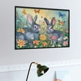 thumbnail image 6 of JRXY Rabbits Flowers Butterflies Wooden Jigsaw Puzzle Challenging Difficult Wood Puzzles for Adults Gift for Family Friends 500 PCS, 6 of 6