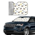 thumbnail image 3 of Kdxio Cute Cat Print Front Windshield Sun Shade,Folding Auto Sunshade for Car Truck SUV-Medium, 3 of 7