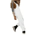 thumbnail image 4 of Langwyqu Spring Fall Sleeveless Fleece Loose Jumpsuit Solid Overall With Pocket, 4 of 5