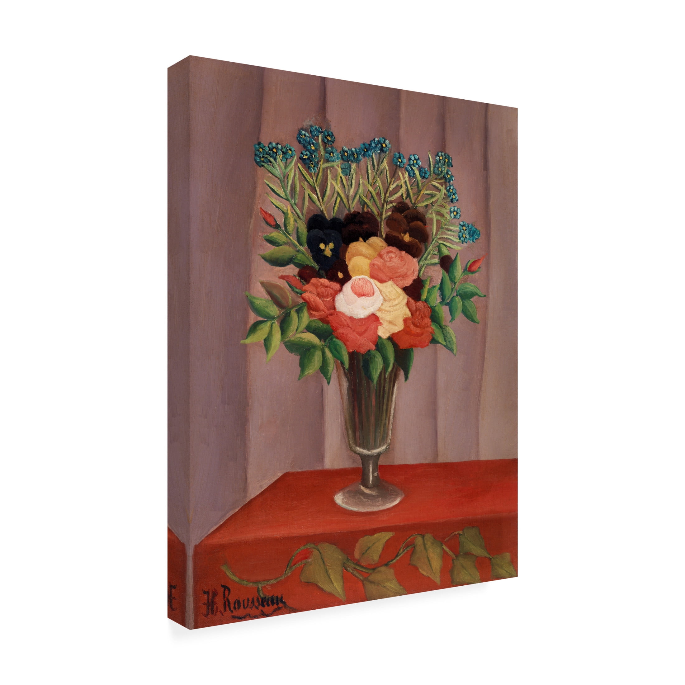 Trademark Fine Art Pictufy Bouquet De Fleurs 1910 Canvas Wall Art