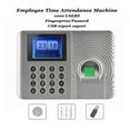 1000 Users Office Biometric Fingerprint Time Attendance Machine Code