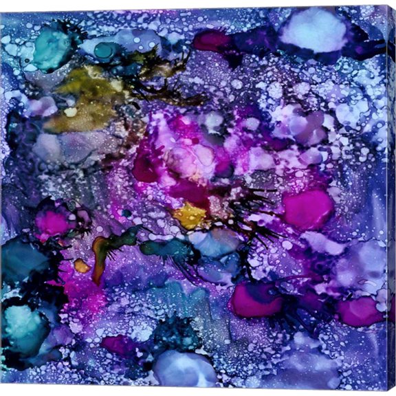 Purple Outburst II by Regina Moore, Canvas Wall Art, 24W x 24H
