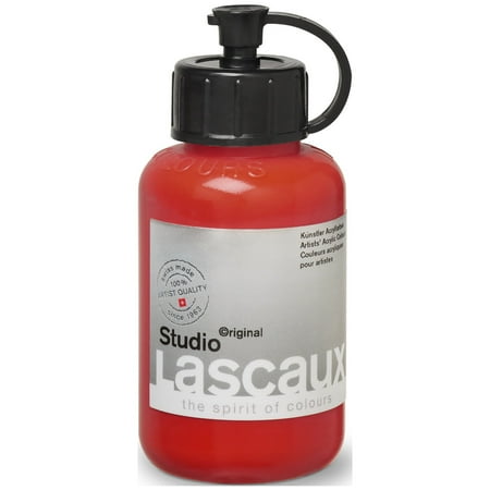UPC: 7612254021620 | Lascaux Studio Acrylic 85ml Bottle Permanent Red Deep