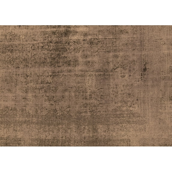 Ahgly Company Indoor Rectangle Oriental Brown Industrial Area Rugs, 4' x 6'