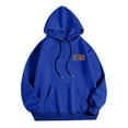 thumbnail image 4 of MHFRRA Sudaderas y Sudaderas para Hombre para Uso Casual, Suéter Acogedor con Diseño Estampado, Ajuste Holgado para Otoño E Invierno Azul, 4 of 5