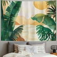 thumbnail image 2 of Orinice Tropical Scene Sun Tapestry Wall Hanging Unique Style Graphic Tapestries Home Wall Decor Art for Living Room Bedroom Apartment Farmhouse Dorm 50x40inch, 2 of 6