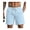 Light Blue, variant on Ekouaer Mens Swim Trunks 7 Inch Quick Dry Board Shorts Swimwear Bathing Suits with Mesh Liner 2 in 1 Surf Swimming Short with Pockets