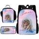 thumbnail image 2 of Mochila escolar para niños cantantes con bolsas para el almuerzo, bolsas para lápices, mochilas escolares para niños y niñas Swifts, el mejor regalo T-taylors, 2 of 5