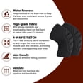 thumbnail image 3 of Rodilleras flexibles para deportes al aire libre, protectores para patines, rodilleras para cross country, talla M, 3 of 5