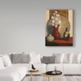 thumbnail image 3 of Trademark Fine Art 'Still Life with Red Vase' Canvas Art by Cecile Baird, 3 of 3