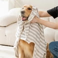 thumbnail image 2 of Bathrobe for Dogs Super Absorbent Dog Bathrobe Robe Quick-Drying Dog Bath Towel for Large/Medium/Small Dog, 2 of 4